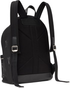 Burberry Black Equestrian Knight Backpack