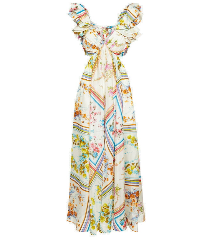 Photo: Zimmermann Halcyon floral silk maxi dress