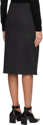 The Garment Gray Porto Midi Skirt