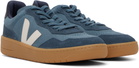 VEJA Blue V-90 Suede Sneakers
