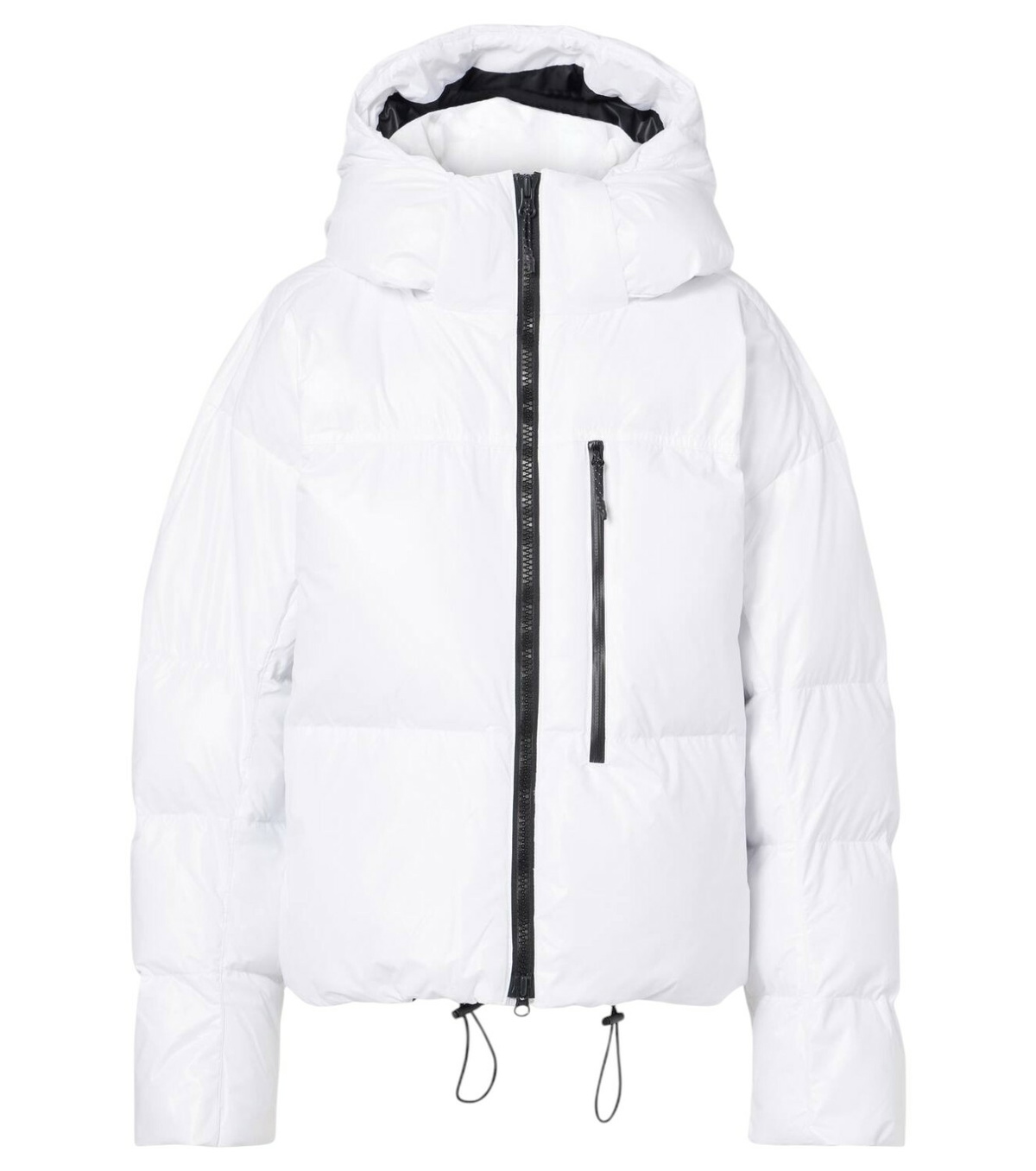 adidas by Stella McCartney パファージャケット ホワイト Amazon.com: adidas Women's Stella McCartney Short Puffer
