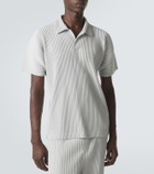 Homme Plissé Issey Miyake Basics pleated polo shirt