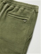 Ninety Percent - Straight-Leg Organic Cotton-Terry Sweatpants - Green