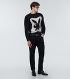 Saint Laurent - Playboy© mohair-blend sweater