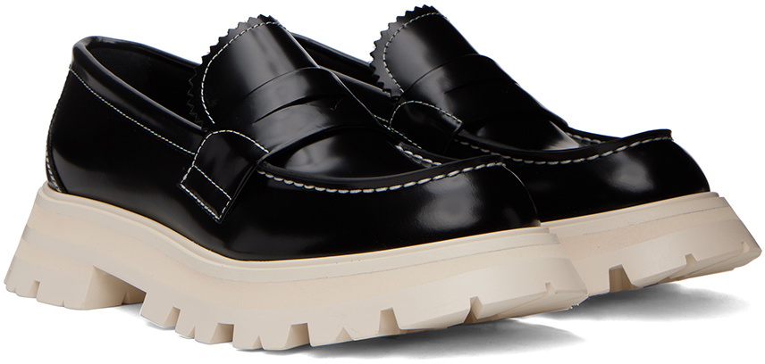 Alexander McQueen Black Wander Loafers