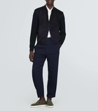 Giorgio Armani Wool-blend straight pants