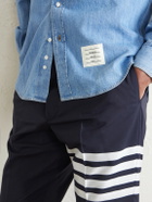 Thom Browne - Denim-Effect Cotton Shirt - Blue