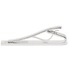 Dunhill - Logo-Engraved Sterling Silver Tie Bar - Silver