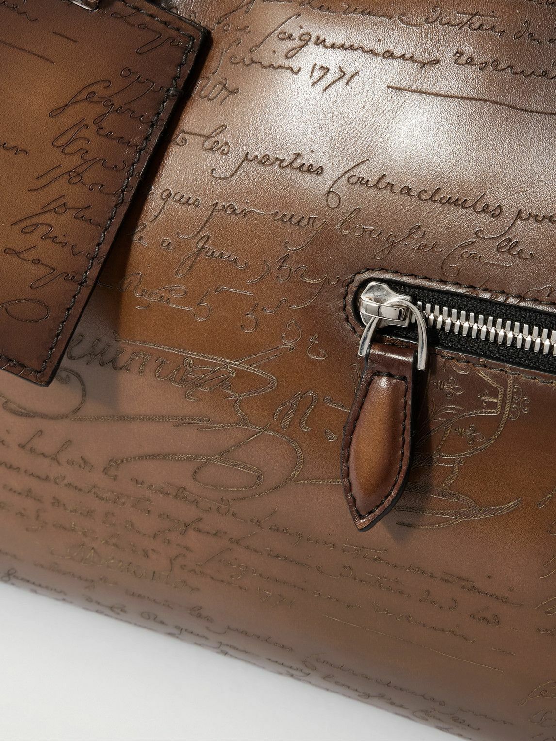 Berluti - Jour Off Scritto Venezia Leather Weekend Bag