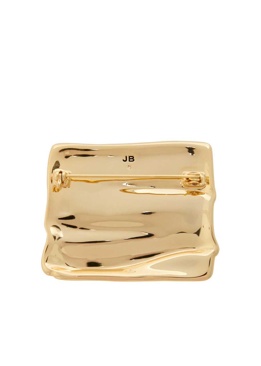 Jenny Bird Sundra 14kt Gold-plated Brooch - One Size
