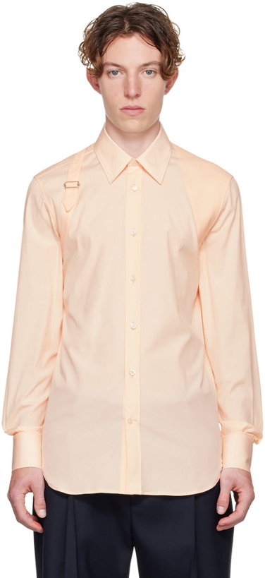 Photo: Alexander McQueen Pink Cotton Shirt