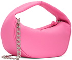 BY FAR Pink Baby Cush Shoulder Bag