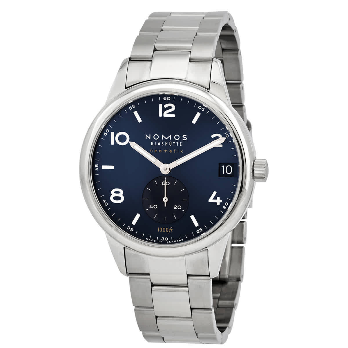 Nomos Club Sport Neomatik Automatic Blue Dial Mens Watch 782