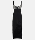 Giuseppe di Morabito Crystal-embellished maxi dress