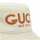 Gucci Men's Arnaud Bucket Hat in Beige