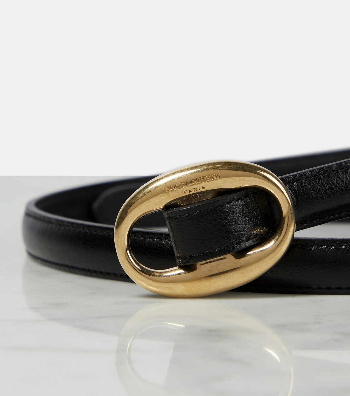 saint laurent reversible belt