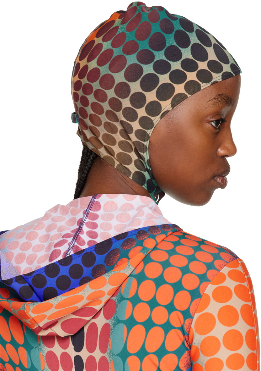 Jean Paul Gaultier Multicolor Cyber Dot Hood Jean Paul Gaultier Jean Paul Gaultier Multicolor Cyber Dot Hood Jean Paul Gaultier