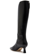 Aeyde Klea 60 Leather Knee-high Boots Black
