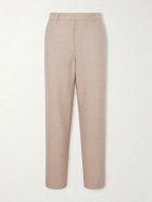The Elder Statesman - Cashmina Slacker Straight-Leg Wool and Cashmere-Blend Trousers - Neutrals