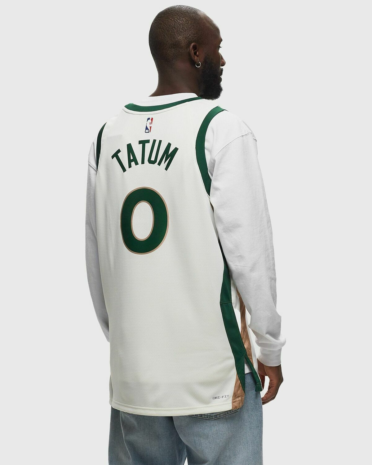 Nike Nba Swingman Jersey Boston Celtics City Edition 2023/24 Jayson Tatum #0 White Jerseys