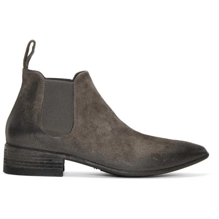 Photo: MarsÃ¨ll Grey Suede Cuneo Chelsea Boots 