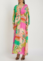 Melissa Odabash Natalie Printed Woven Midi Dress - Multicoloured - One Size
