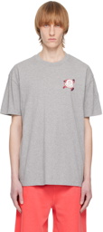 Moncler Gray Printed T-Shirt