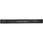 A-Cold-Wall* Black Webbing Logo Belt