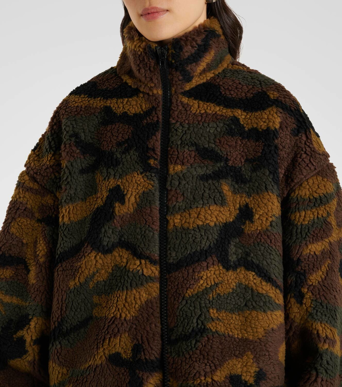 Vetements Camo fleece jacket