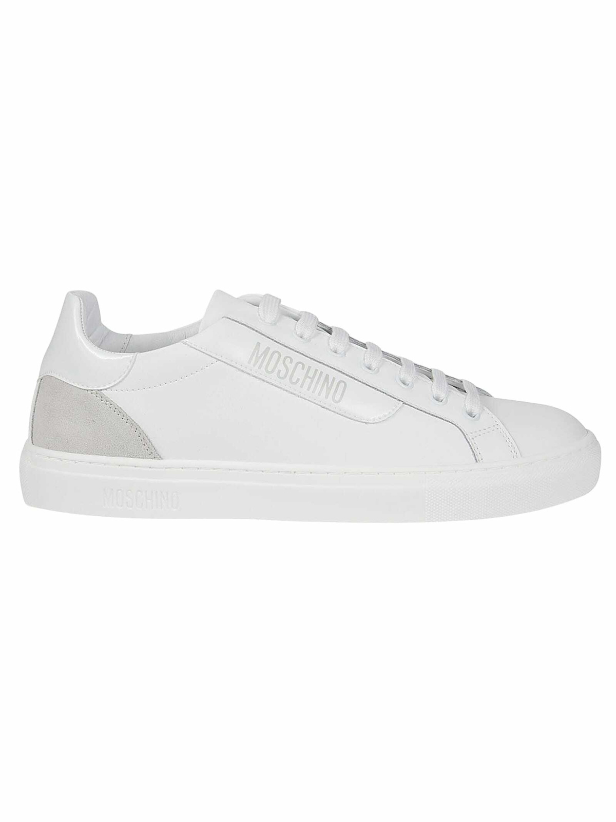 Moschino White Ollie Sneakers Moschino Moschino White Ollie Sneakers Moschino
