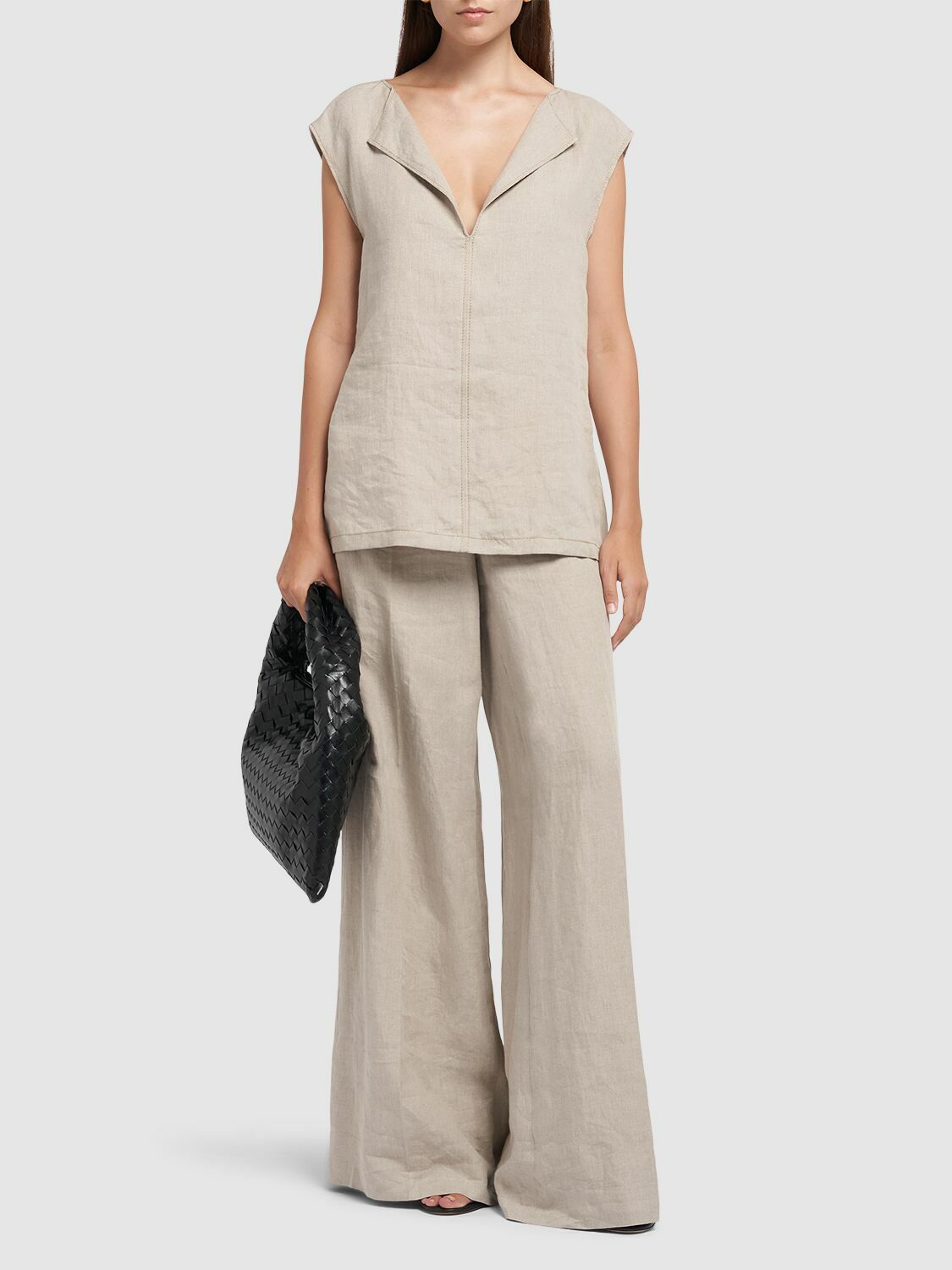 【Max Mara】コリンボ リネン トップ MAX MARA Colimbo Linen Top Max Mara
