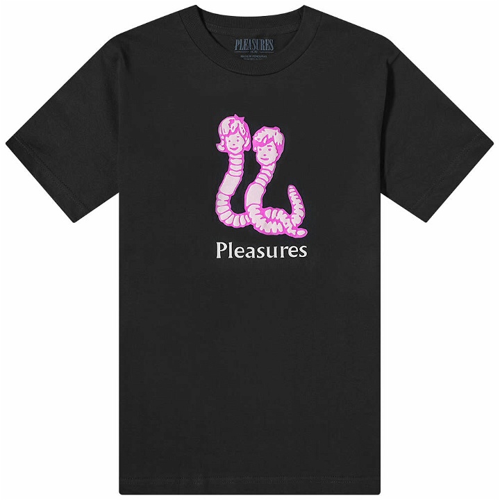 Photo: Pleasures Men's Mud Pigment T-Shirt in Black