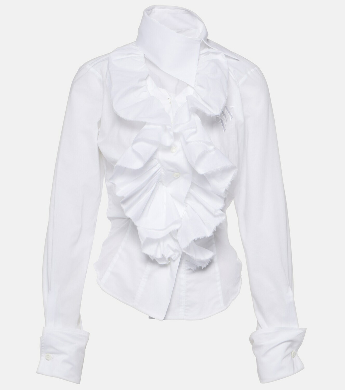 Vivienne Westwood Wizard ruffled cotton blouse Vivienne Westwood