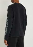 God Made Resilience Printed Cotton T-shirt Black