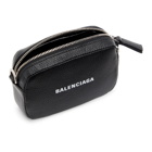 Balenciaga Black Mini Everyday Camera Pouch