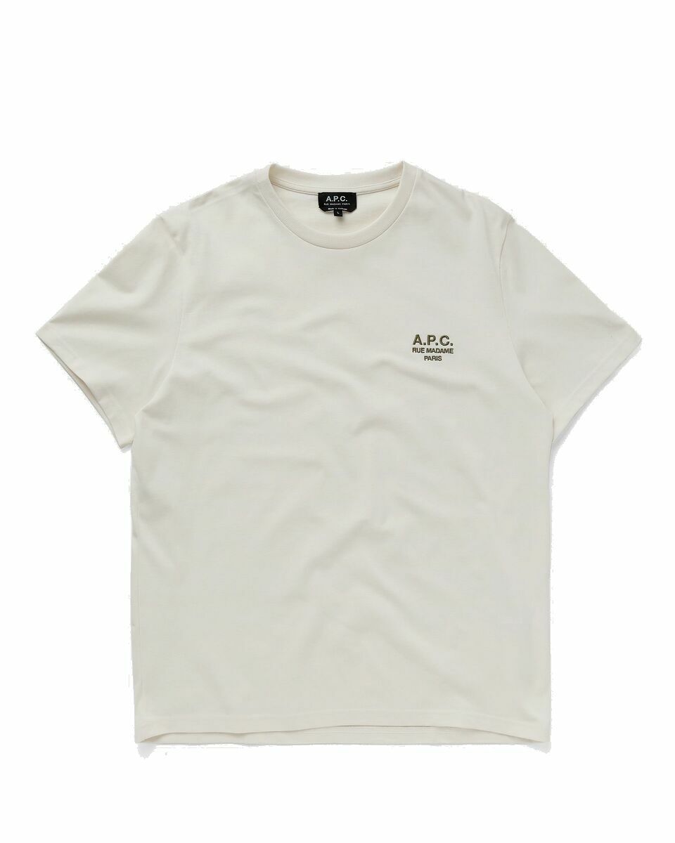 Photo: A.P.C. T Shirt New Raymond Beige - Mens - Shortsleeves