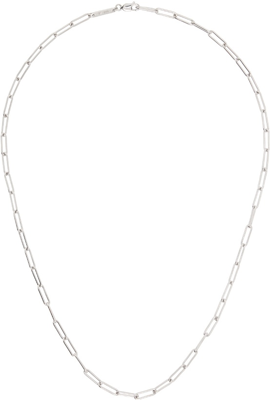 Photo: Tom Wood Silver Box Chain Necklace