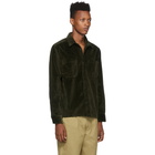 Noah NYC Green Brisbane Moss Corduroy Shirt