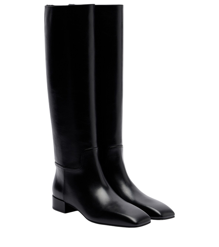 Photo: Christen Classic Square leather knee-high boots