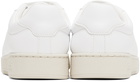 Axel Arigato White A-Hooper Faux-Leather Sneakers