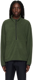 Goldwin Green Half-Zip Sweater