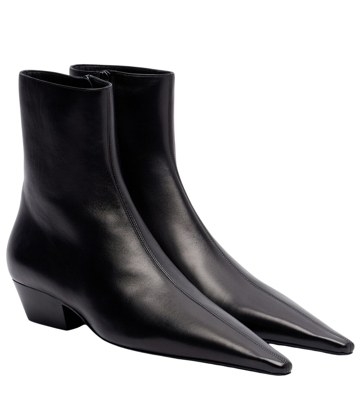 Saint Laurent - Pantaboots leather pants (FR38/shoe 39) Saint Laurent
