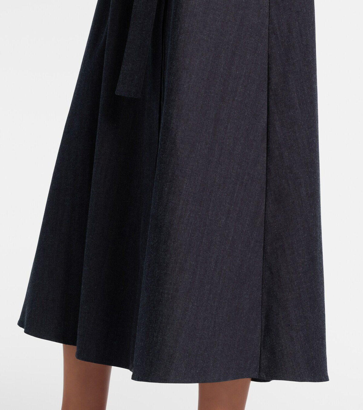 Altuzarra Lydia wrapped denim midi dress