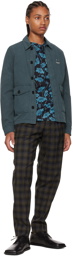 PS by Paul Smith Khaki Check Trousers