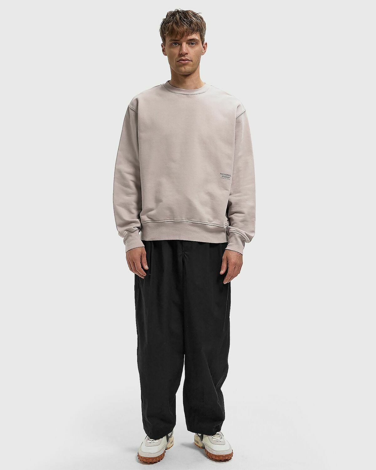 Pas Normal Studios Off-Race Sweatshirt Grey Men