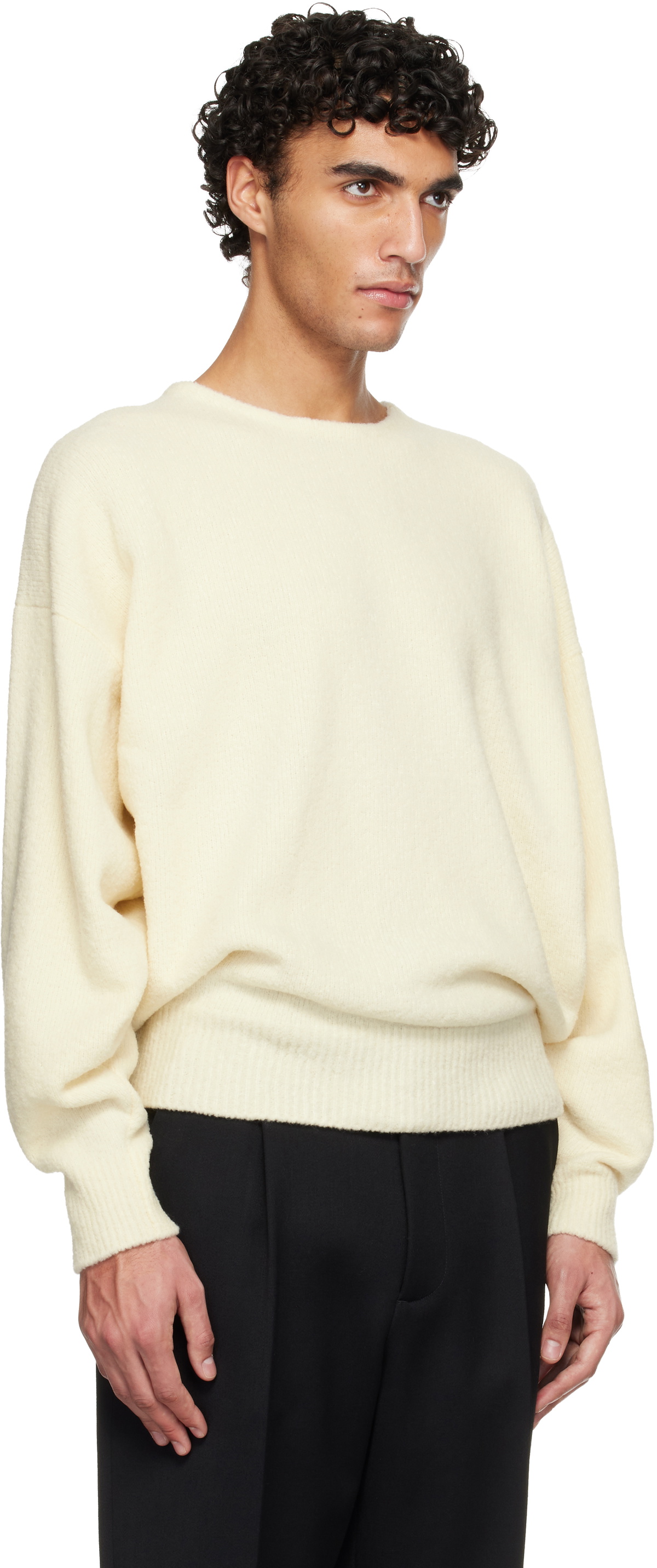 Fear of God Off-White Edge Knit Crewneck Sweater