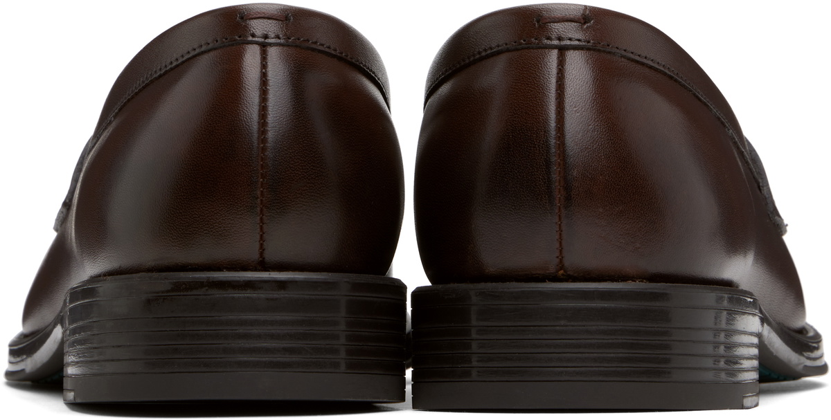 PS by Paul Smith Brown Leather Pierce Loafers PS by Paul Smith