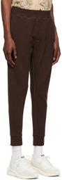 Dsquared2 Brown Cotton Lounge Pants