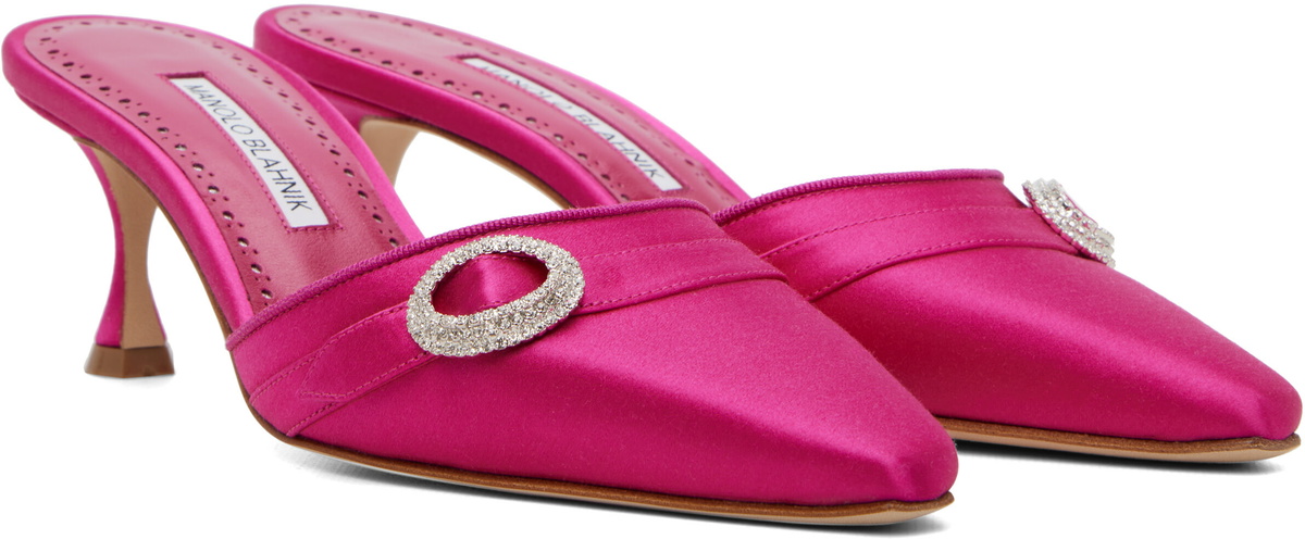Manolo Blahnik Pink Zutonmu Heels