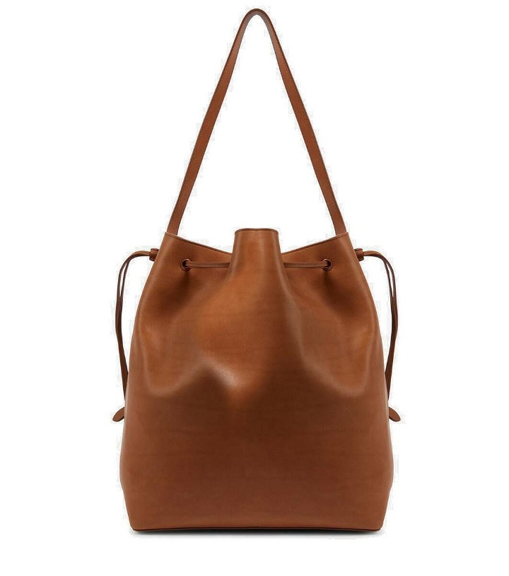 Photo: The Row Belvedere leather bucket bag
